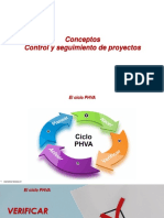Conceptos Seguimiento y Control de Proyectos PDF