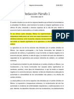 Redacción Del Apartado 1 Del Ensayo Final. Universidad y Siglo XXI PDF