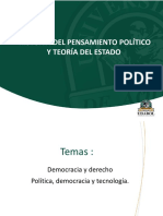 (DER-140) T8-08. Democracia y Derecho - Política, Democracia y Tecnología PDF