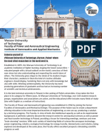 Warsaw University of Technology Immersion Program Details