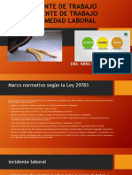 Incidente - Accidente - Enf Laboral 2023 I PDF