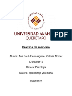 Práctica de Memoria PDF