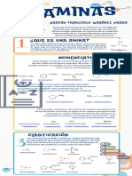 Infografía Listado de Propiedades Químicas Doodle Ilustrativo Naranja y Azul