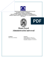 Ing. Informatica, G4, Henri Fayol (Administracion Universal)