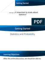 Intro To Statistics PDF