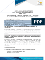 Guía de Actividades y Rúbrica de Evaluación - Unidad 3 - Fase 4 - Evaluación de Los Procesos de Transformación de Grasas y Aceites Vegetales PDF