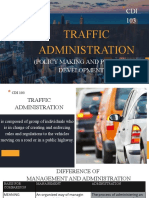 Traffic Administration Group 1 BSC 3B Cdi 103