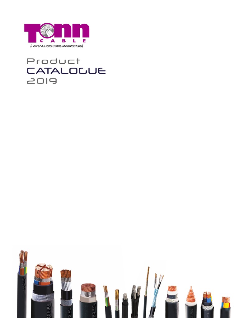 Tonn Cable Product Catalogue 2019 | PDF
