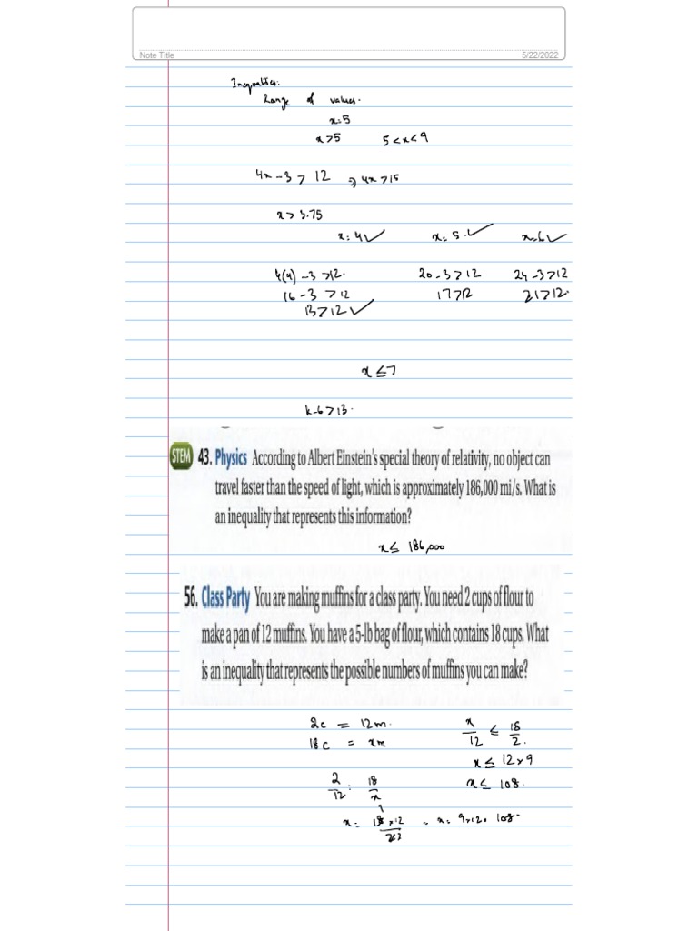 Algebra 10 | PDF