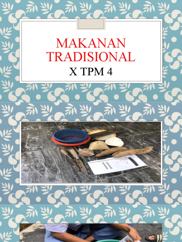 MAKANAN TRADISIONAL | PDF