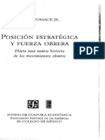 John Womack Jr. - Posición Estratégica y Fuerza Obrera PDF