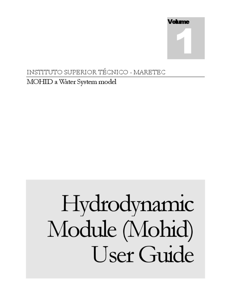 MOHID Hydrodynamic Module User Guide | PDF | Fluid Dynamics | Force