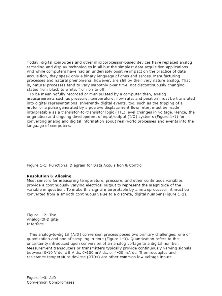 Signal Resolution For ADC PDF Analog To Digital Converter