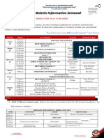 Bolet N Informativo. Semana Del 10 Al 15 de Abril de 2023 PDF