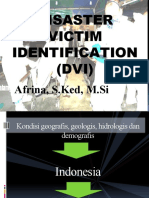 Kulpak 2, DISASTER VICTIM IDENTIFICATION (DVI)