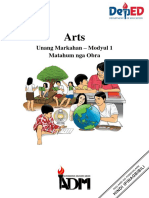 Arts 2 Modyul 1 PDF