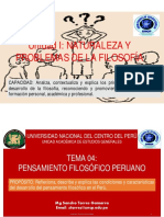Tema 04 Filosofía en El Perú PDF