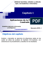 Capítulo I. Aplicaciones de La Chi Cuadrado