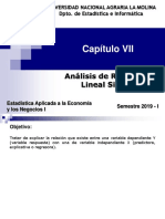 Capitulo VIII. Regresión Lineal Simple PDF
