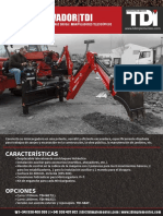 Brazo Excavador Desplazable Tdi - Tdi PDF