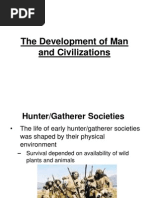 The Development of Man and Civilizations