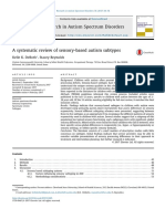 A Systematic Review of Sensory-Based Autism PDF