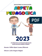 Carpeta Pedagogica Segundo Grado A PDF