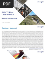 RIIO2 FD - NG Response - Final