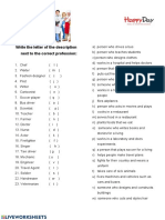 Jobs and Occupations Listo PDF