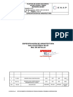 80091-400-CA-002-E - Rev0 ESPECIFICACIÓN DE ARQUITECTURA PLANOS DE ARQUITECTURA SH-20 PDF