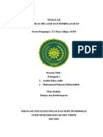 Makalah Hakikat Belajar Mengajar Dan Pembelajaran