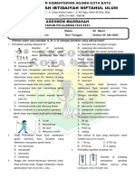 Soal Pjok Ujian Madrasah Tahun Pelajaran 2022-2023-1