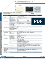 Digital Storage Oscilloscope: Dq5000 Series