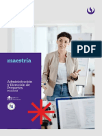 Brochure - MA Administración y Direccion Proyectos (Presencial) PDF