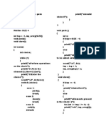 WAP in C To Perform Push Opration On Stack Assingnment No