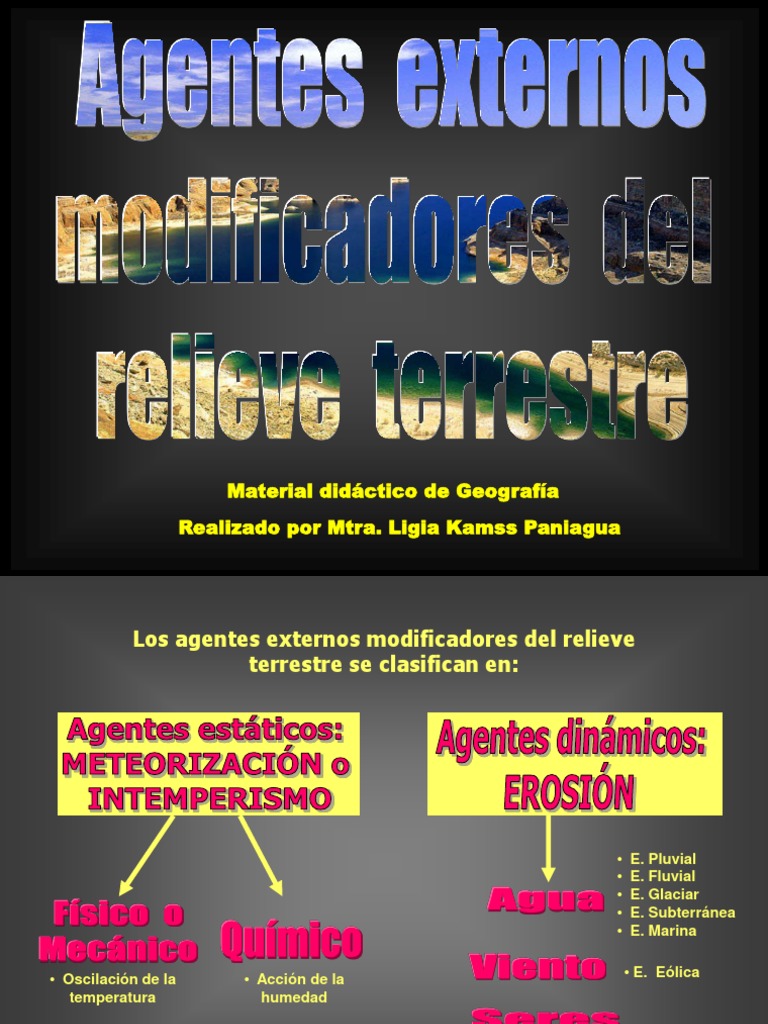 Agentes Externos PDF | PDF