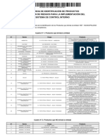 Identificacion de ProductoCI - Cholon - 2023 PDF
