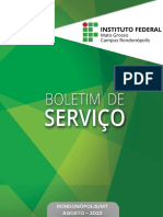 Boletim Serviço IFMT Rondonópolis