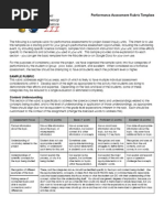Download Rubric Template by Stephen Best SN64361143 doc pdf