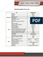 0EspecificacionesTT125Y150R PDF