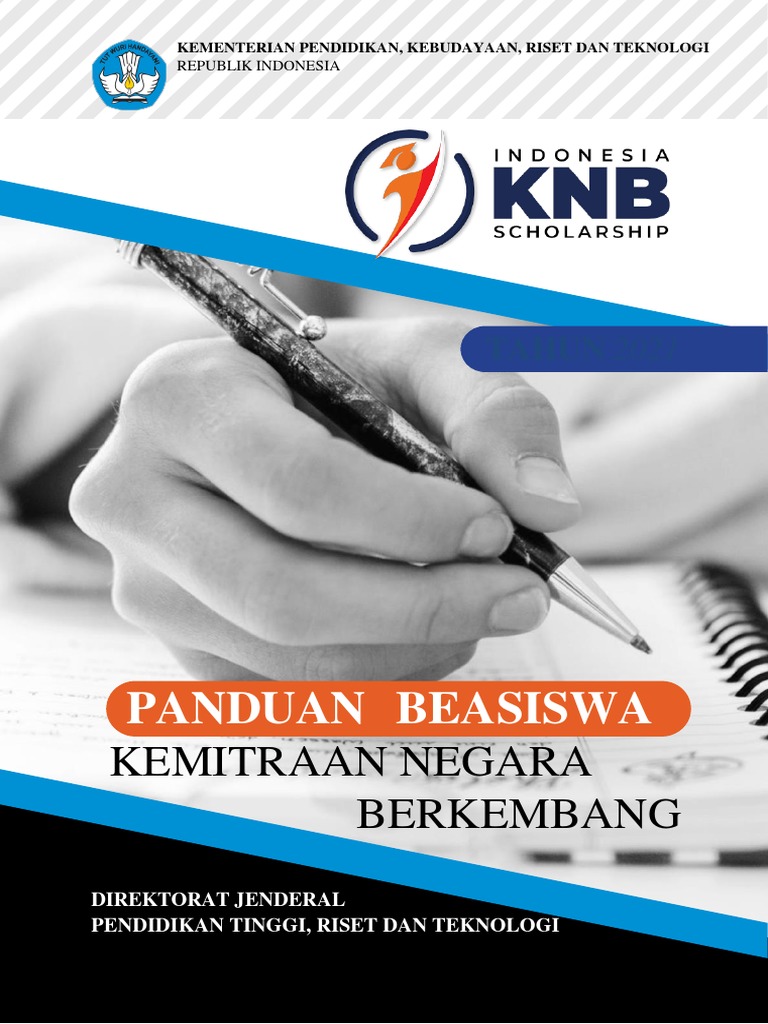 Panduan Program Beasiswa Knb Tahun 2022 Final Pdf Pdf