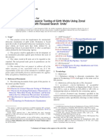 E1961-16 Standard Practice For Mechanized Ultrasonic Testing of Girth Welds Using Zonal Discrimination With Focused Search Units PDF