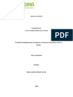 Eje 1 de Etica Profesional PDF