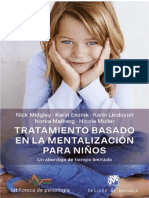 PDF Tratamiento Basado en La Mentalizacion para Ninos Un Abordaje de Tiempo Limitado - Compress PDF