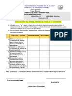Rúbrica de Evaluacion Padre Año 2020 - 2021 PDF