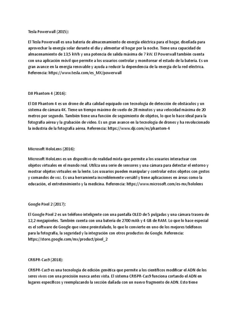 Mejores Inventos | PDF | Ingenieria Eléctrica | Informática