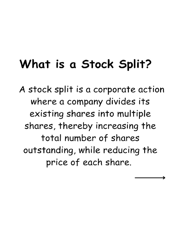 Concept of stock split pdf pdf