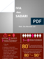 PRESENTASI SADARI Dan IVA 2019