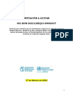 Il Invitacion A Licitar 001-2023 0 PDF
