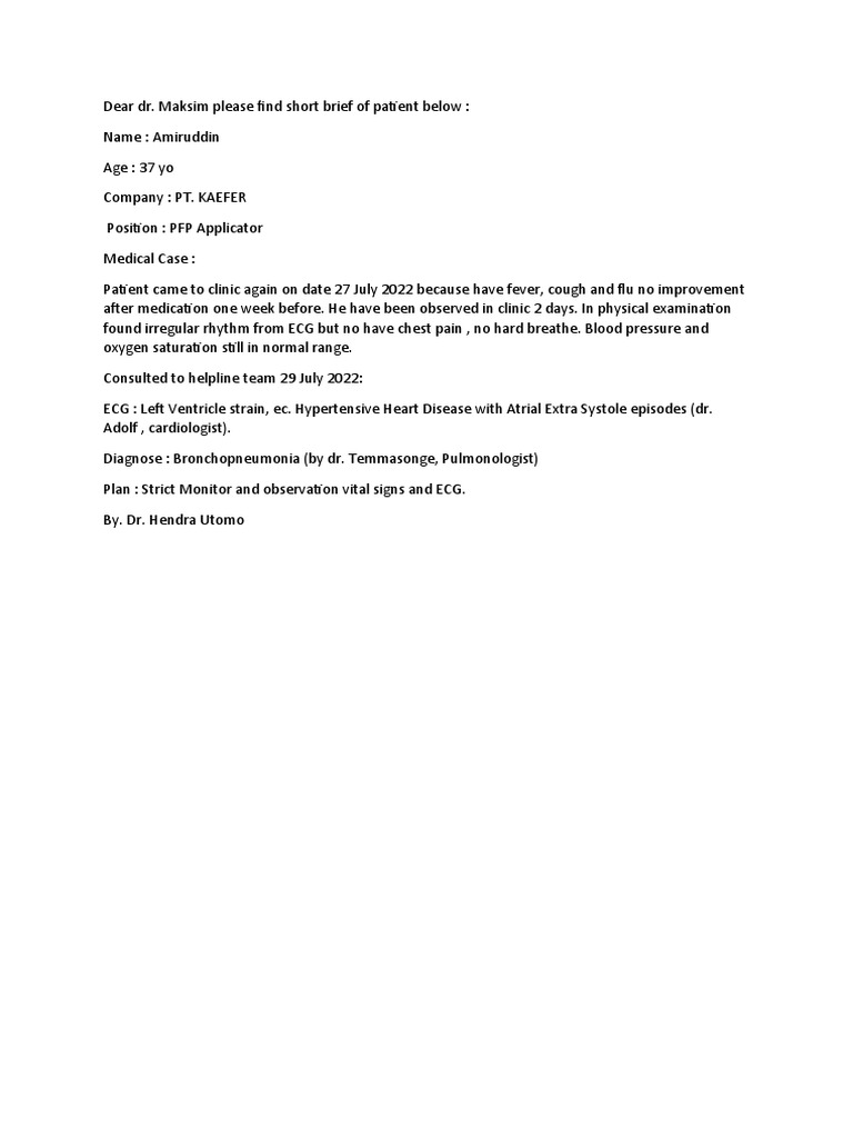 Short Brief Medical Case by dr. Hendra U.docx PDF